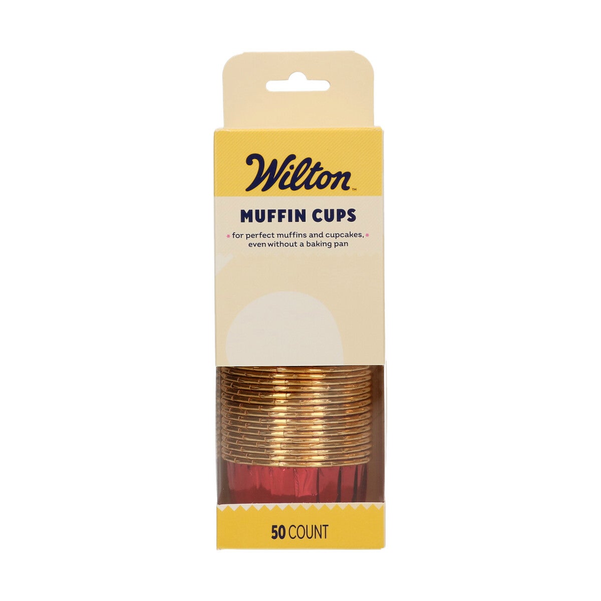 Wilton Muffin Cups Rouge Brillant pk/50