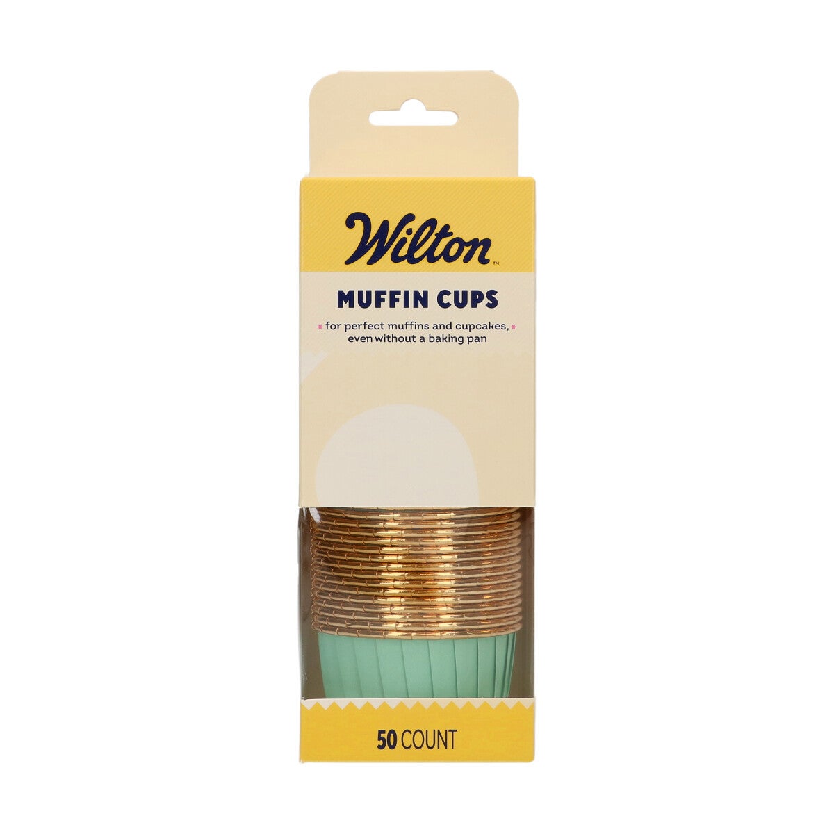 Wilton Muffin Cups Aqua set/50