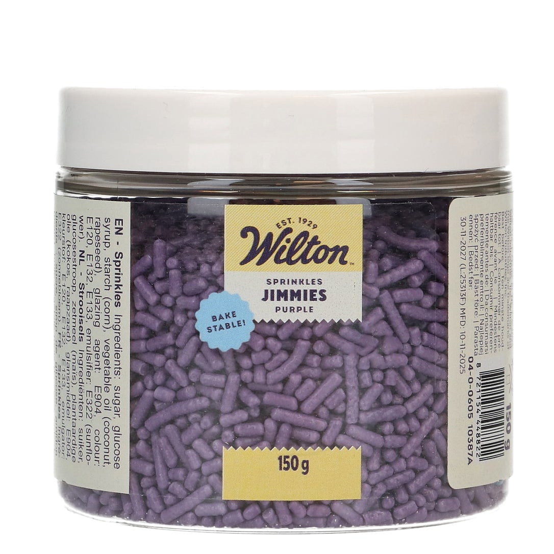 Wilton Sprinkles Jimmies Violet 150g