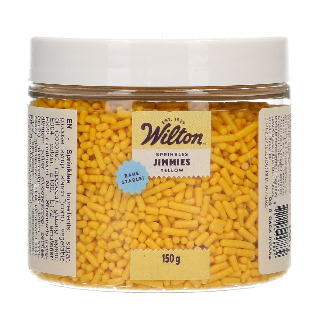 Wilton Sprinkles Jimmies Jaune 150g