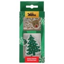 Wilton Décorations en Papier Renne & Sapin de Noël set/9