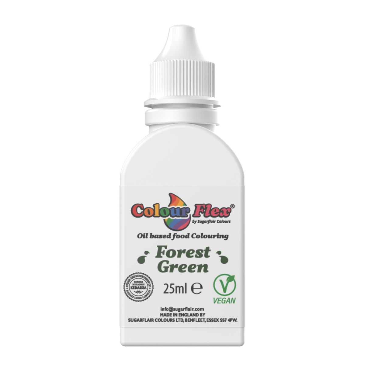Sugarflair Colourflex Oil Forest Green 25ml