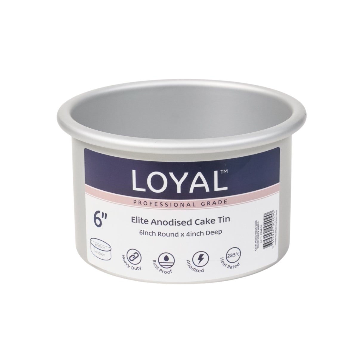 LOYAL Elite Moule à Gâteau Extra Haut Rond Ø15cm