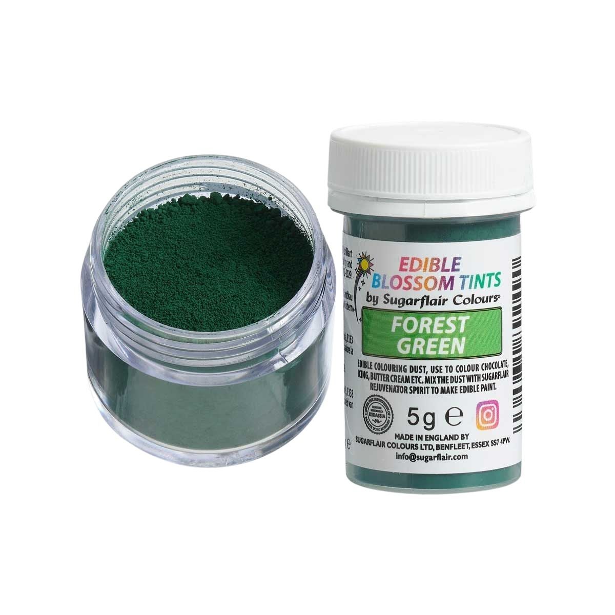 Sugarflair Blossom Tint Dust Forest Vert 5g