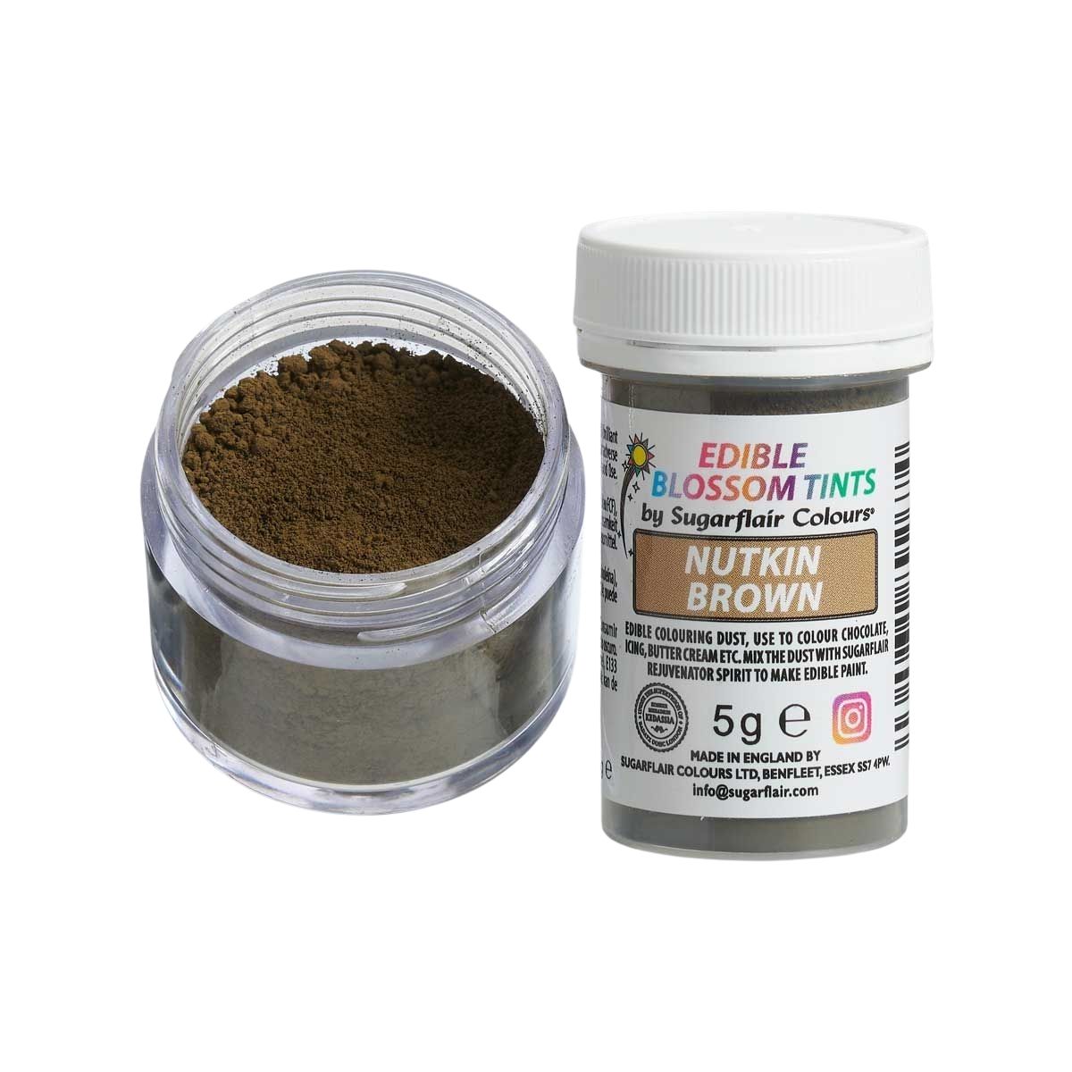 Sugarflair Blossom Tint Dust Nutkin Marron 5g