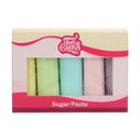 FunCakes Pâte à Sucre Multipack Couleurs Pastel 5x100g