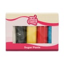 FunCakes Pâte à Sucre Multipack Couleurs Primaires 5x100g