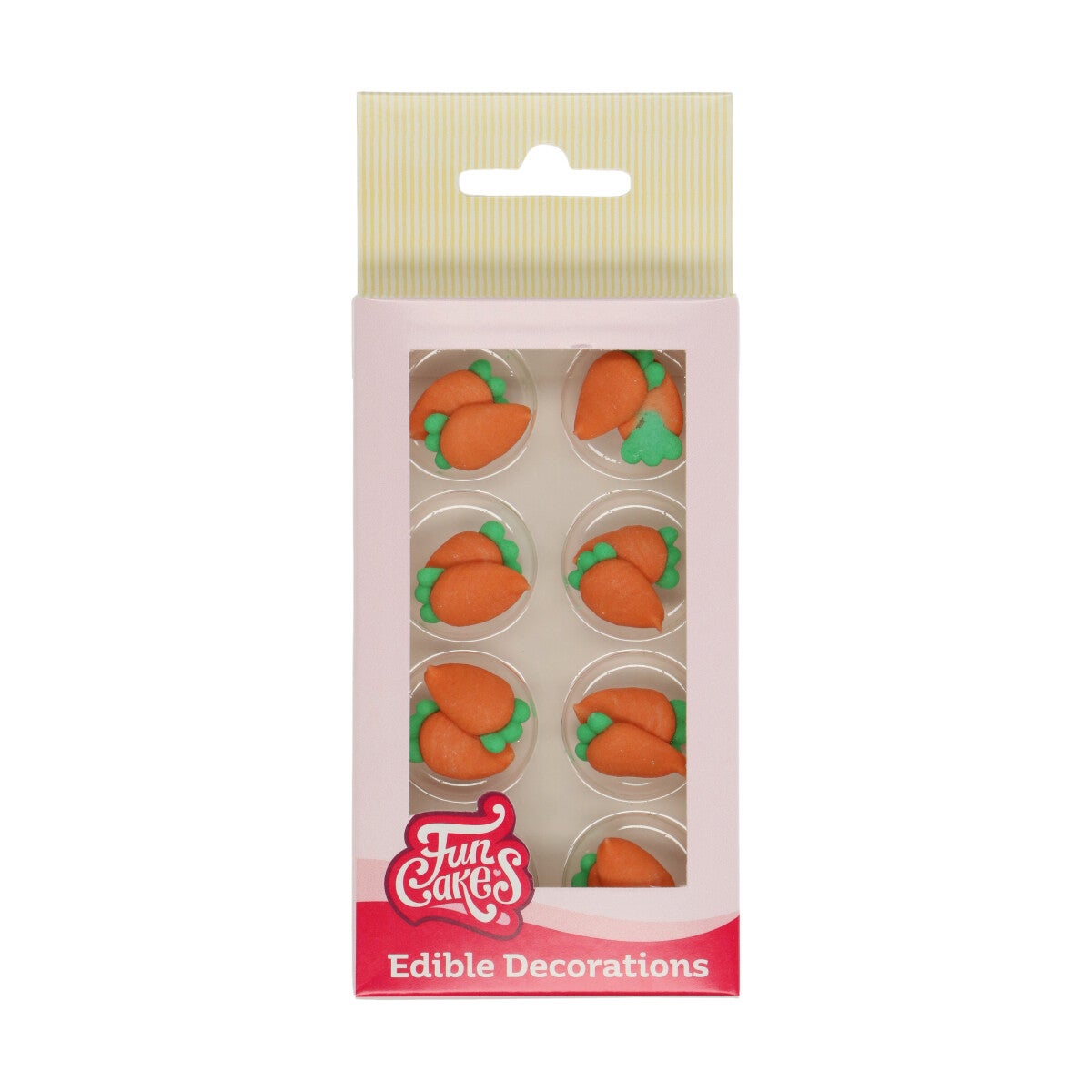 FunCakes Sugar Decorations Carottes set/16