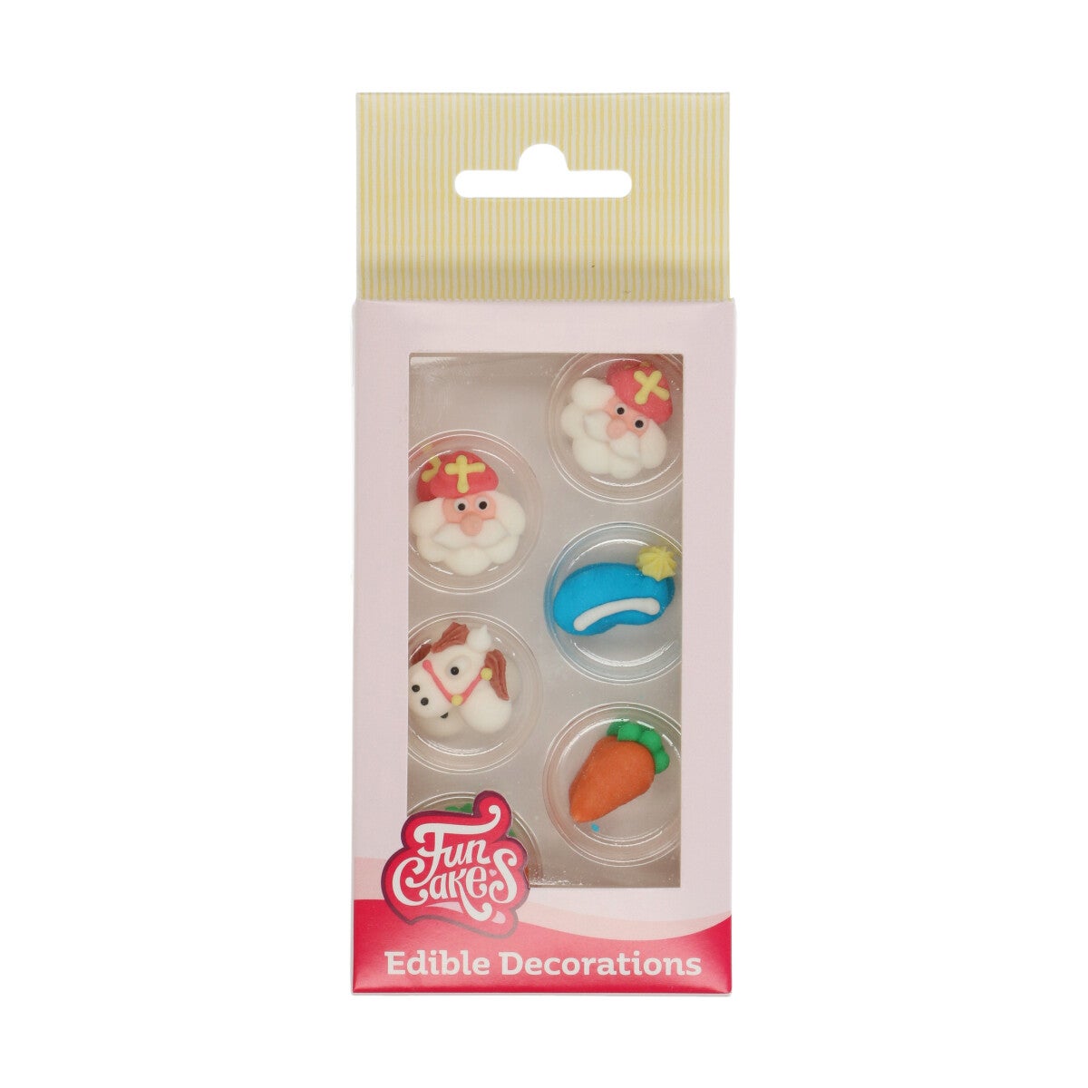 FunCakes Décorations en pâte à sucre Saint-Nicolas set/12