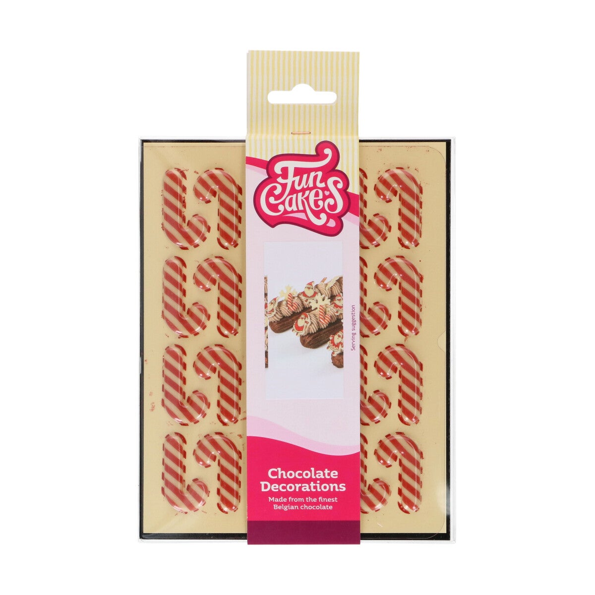 FunCakes Décorations En Chocolat Sucre D'Orge set/24