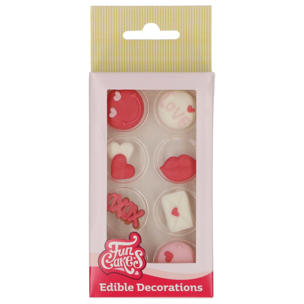 FunCakes Décorations en Sucre Love set/8