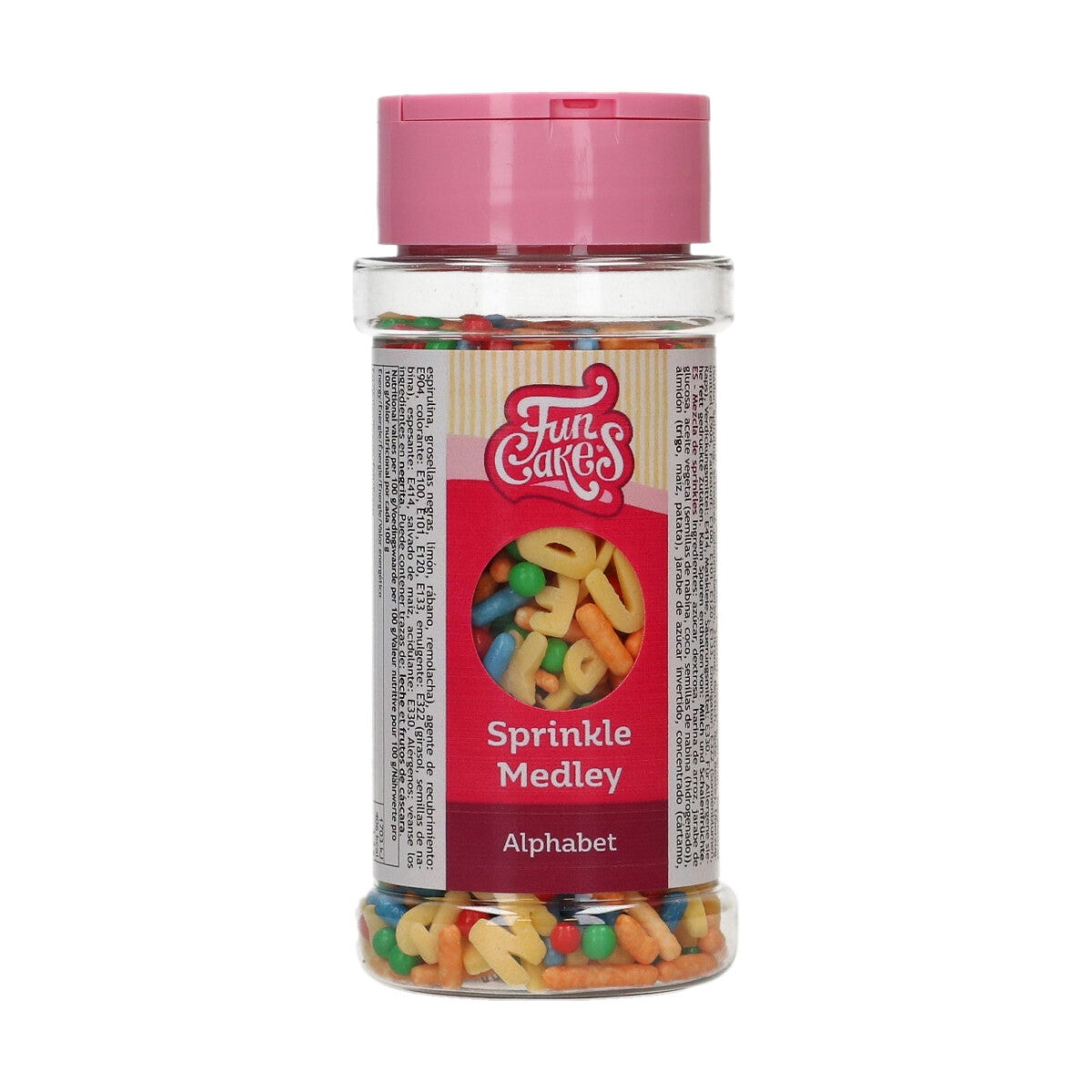 FunCakes Mélange de Sprinkles - Alphabet 65g