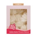 FunCakes Fleurs Comestibles en Azyme Deluxe Aster Blanche Medium pk/14