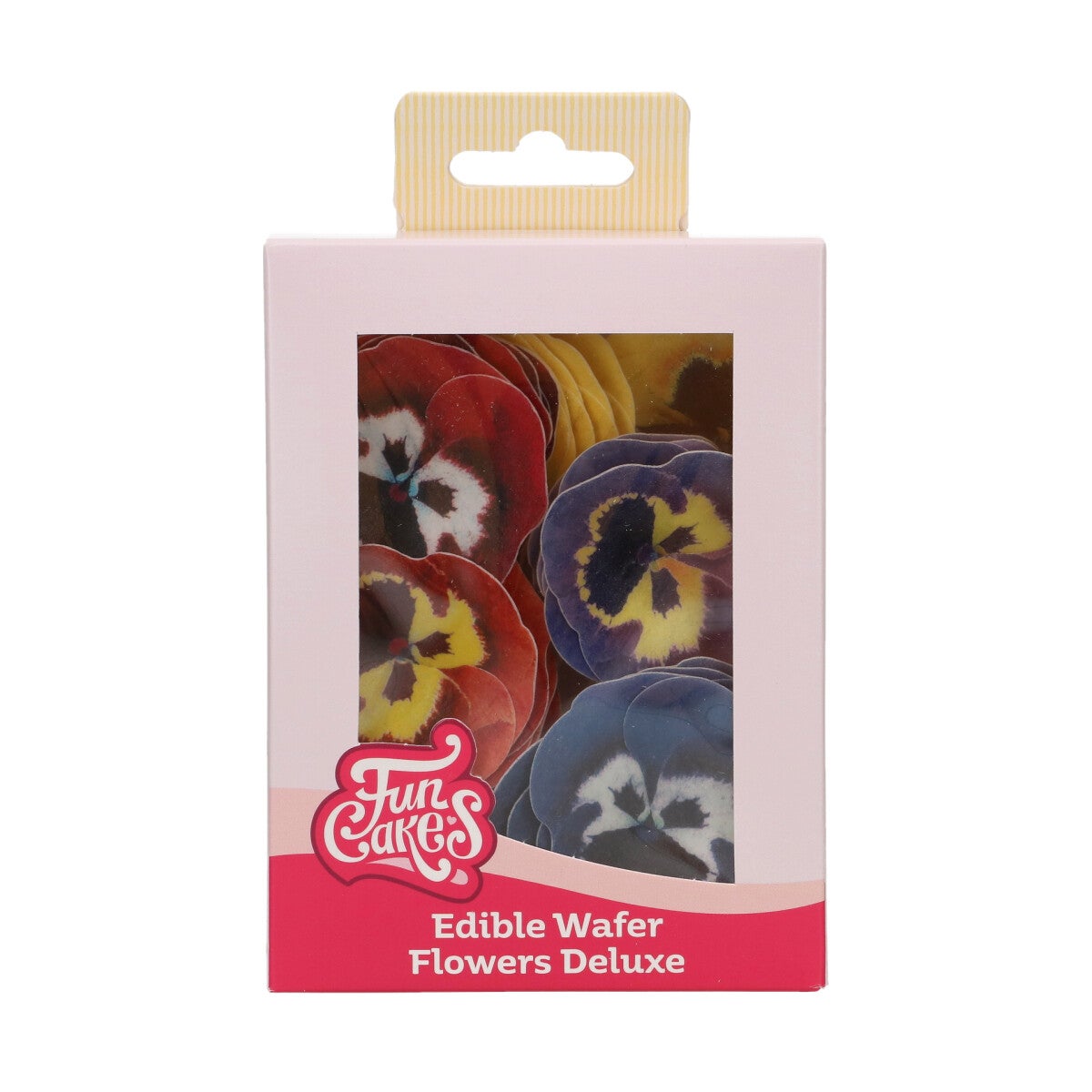 FunCakes Fleurs Comestibles en Azyme Deluxe Pensées Mix Small pk/30