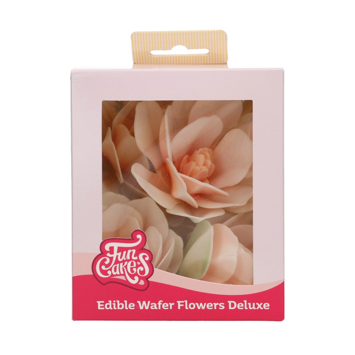 FunCakes Fleurs Comestibles en Azyme Deluxe Magnolia Blanche Large pk/6