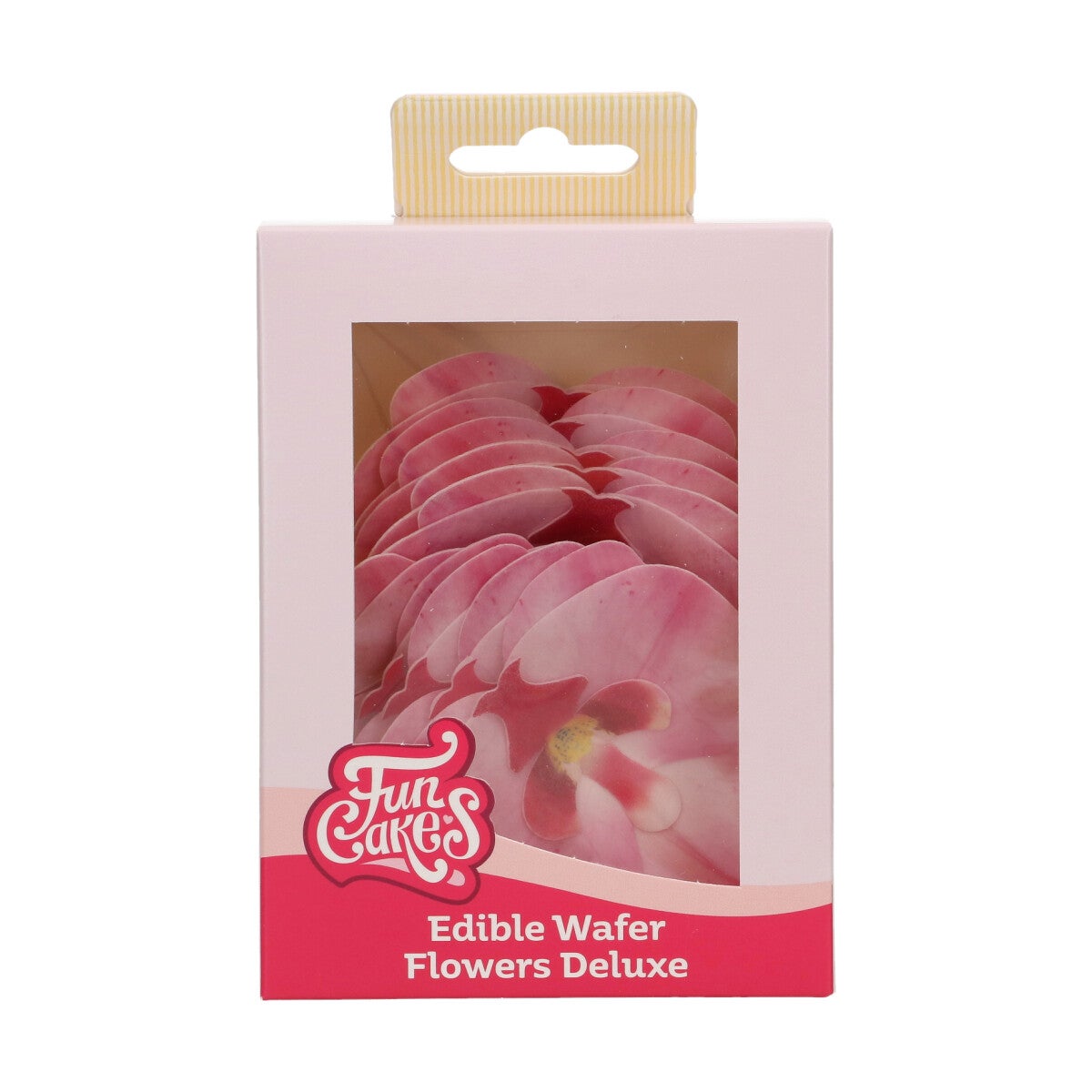 FunCakes Fleurs Comestibles en Azyme Deluxe Orchidée Rose Medium pk/10