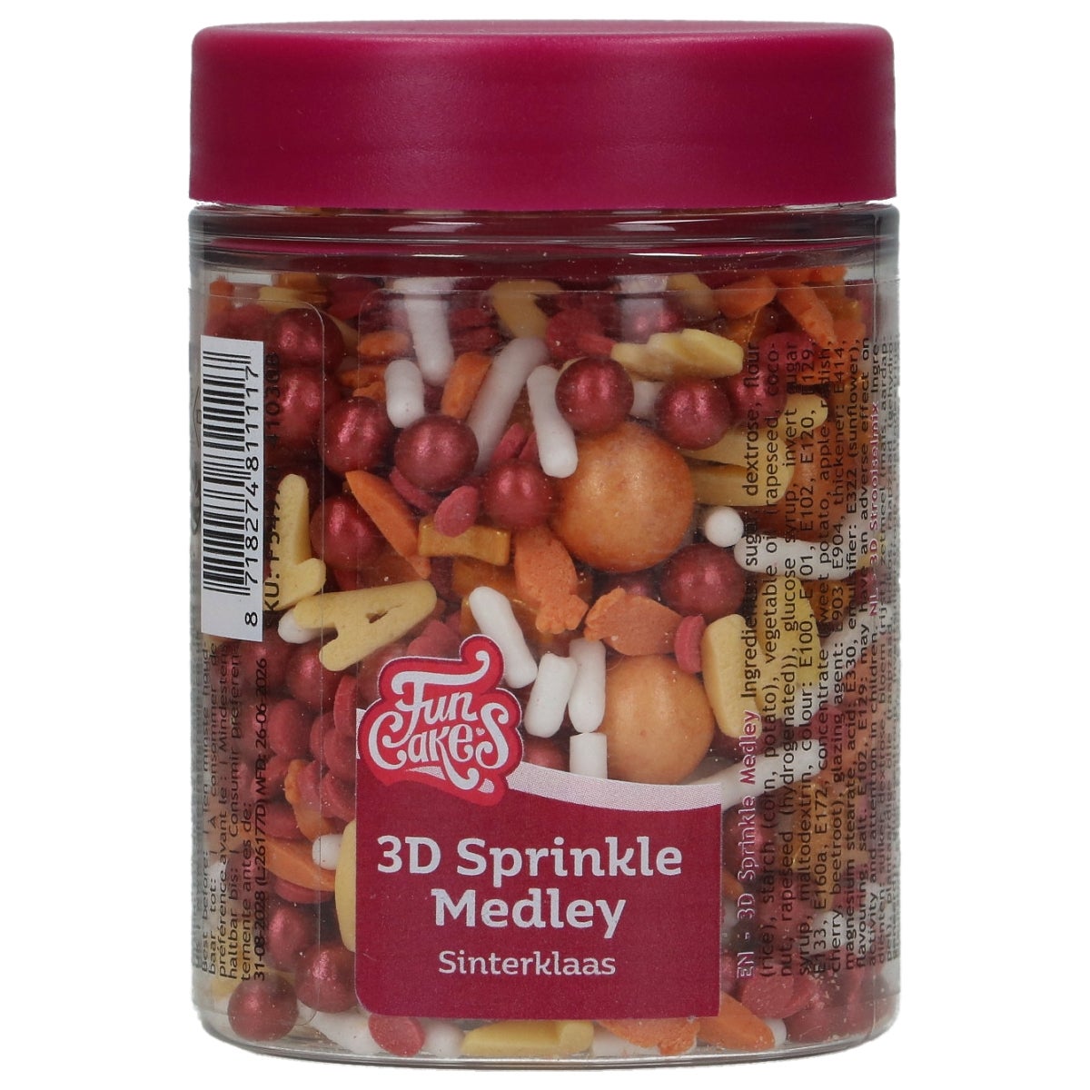 FunCakes 3D Sprinkle Medley Saint Nicolas 70g