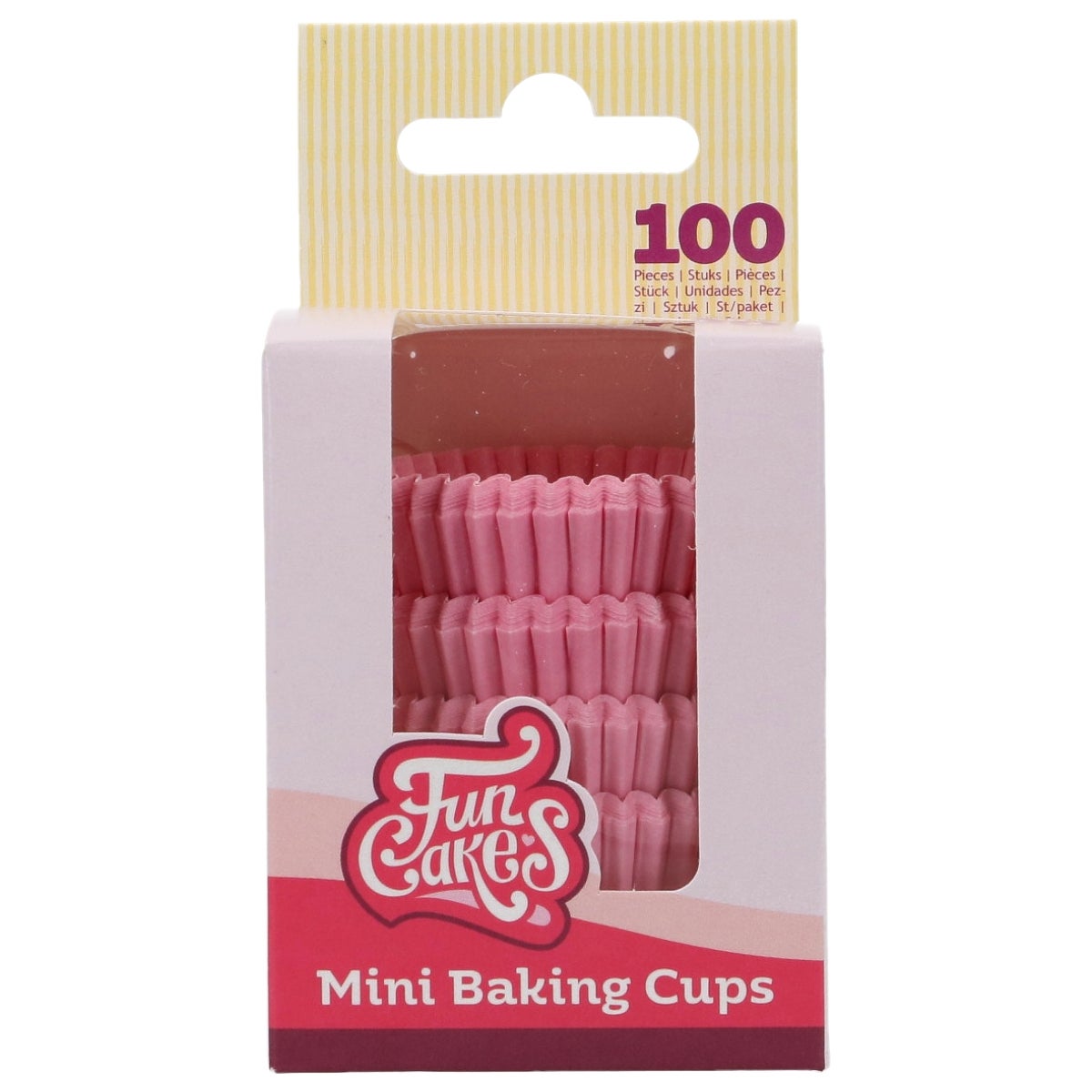 FunCakes Mini Baking Cups Rose Clair pk/100
