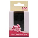 FunCakes Caissettes à Cupcakes Mini Noir pk/100