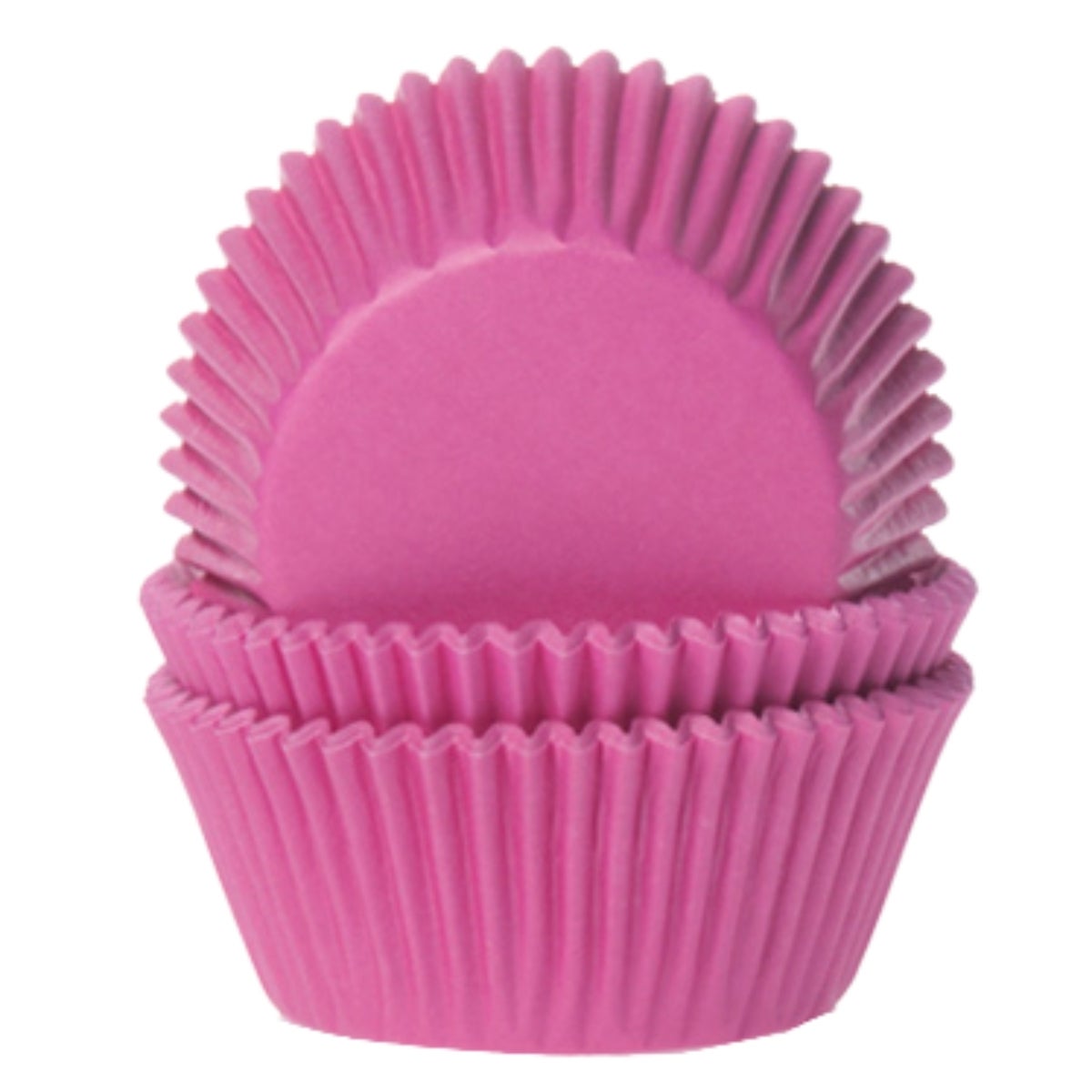 House of Marie Mini Baking Cups Hot Pink pk/60