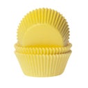 House of Marie Mini Baking Cups Jaune pk/60