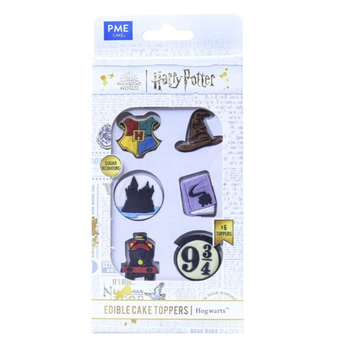 PME Harry Potter Garnitures cupcakes pk/6 - Poudlard