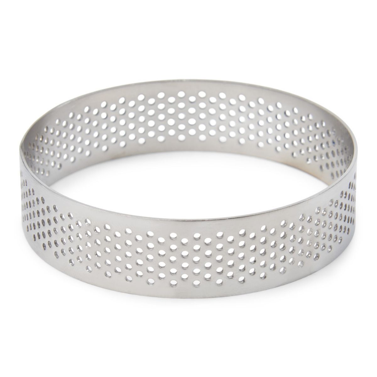 Patisse Cercle à Tarte Perforé Rond 8cm