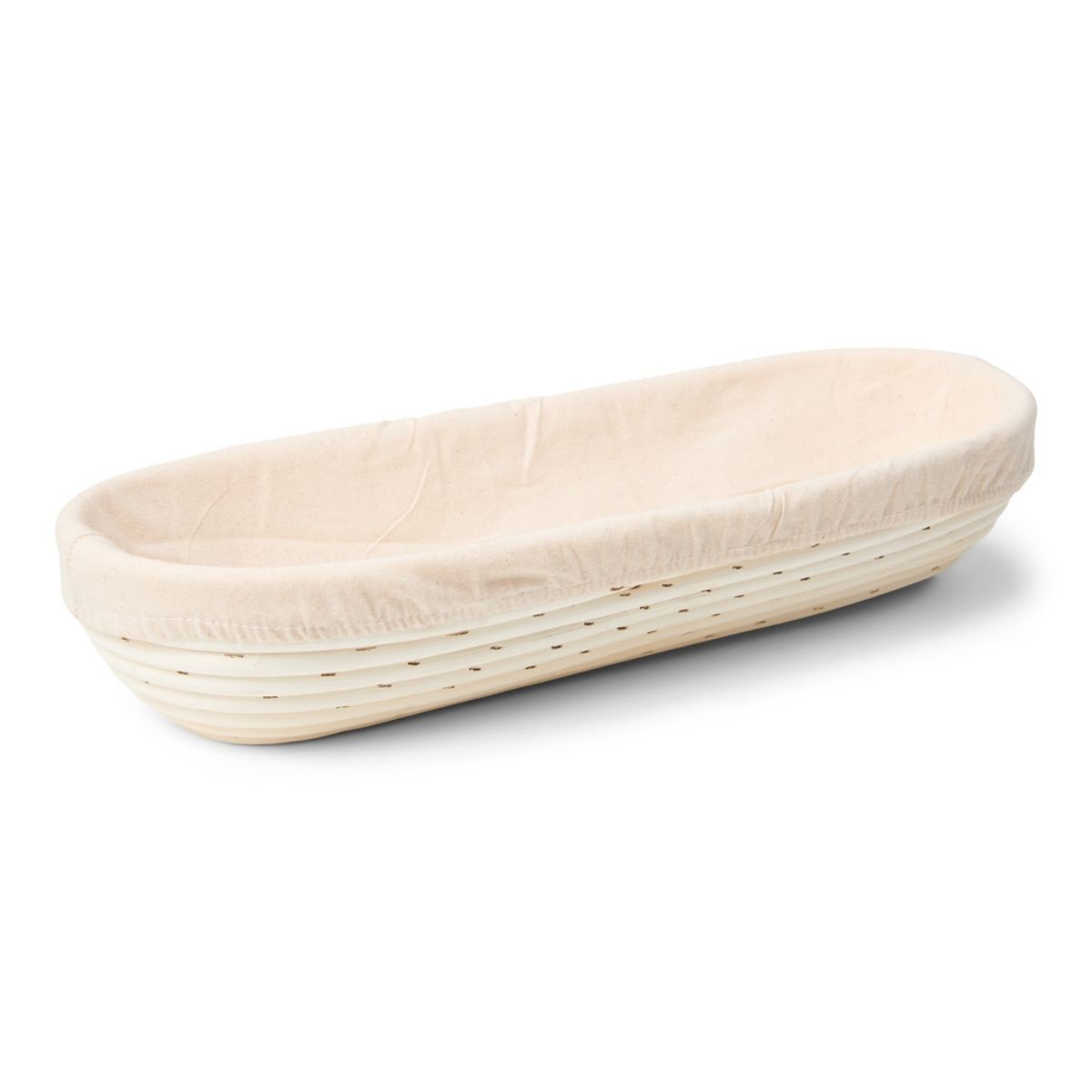 Patisse Banneton avec Toile de Lin 28x13cm