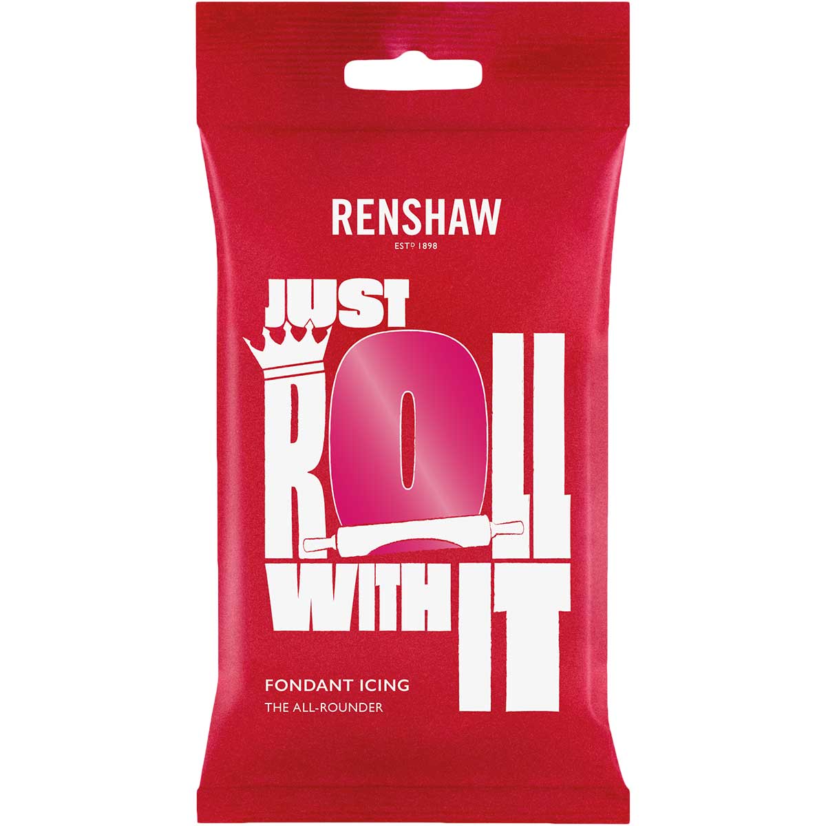 Renshaw Fondant Rose Fuchsia 250g
