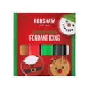 Renshaw Pâte à Sucre Multipack Noël 5x100g