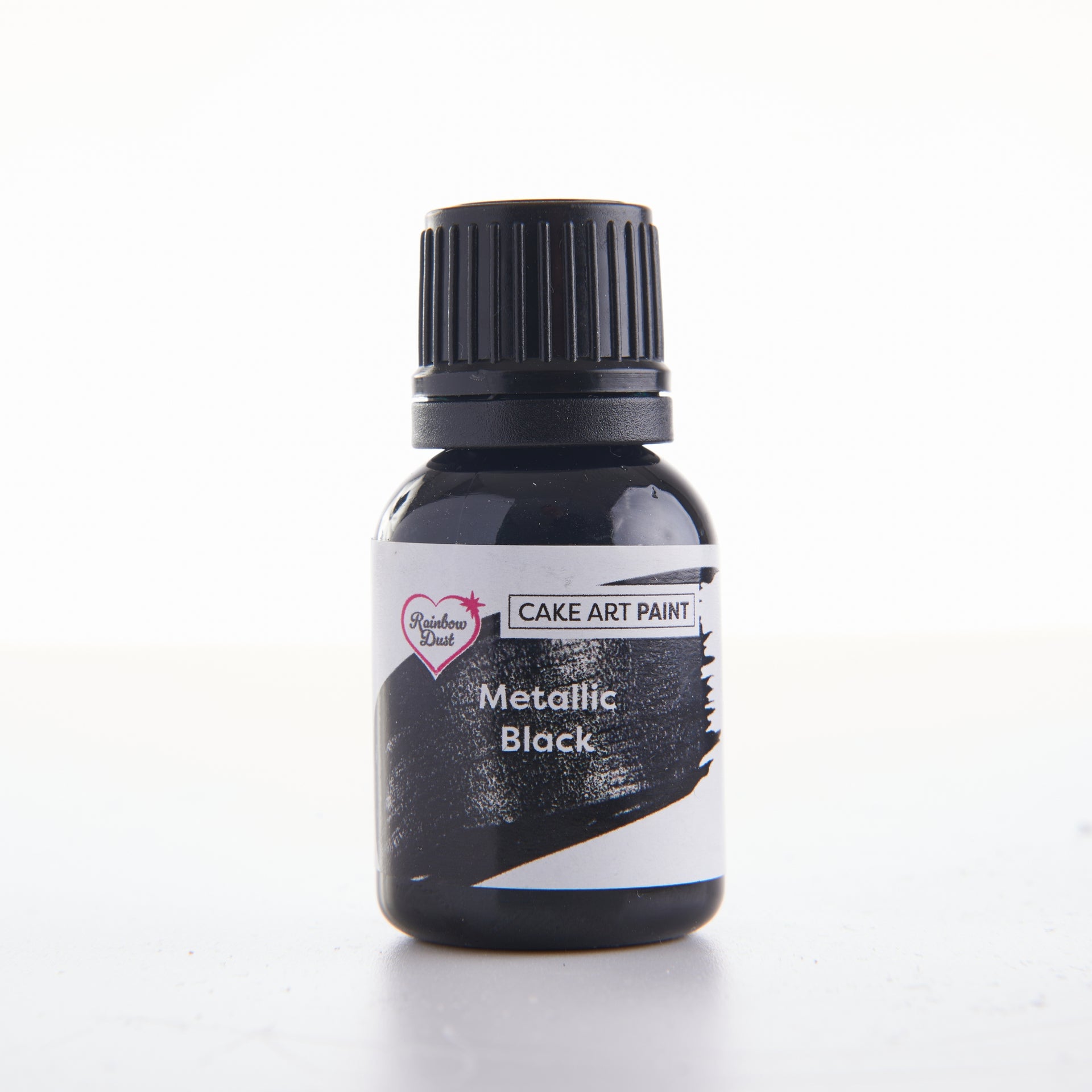 RD Metallic Cake Art Paint 25 ml Noir