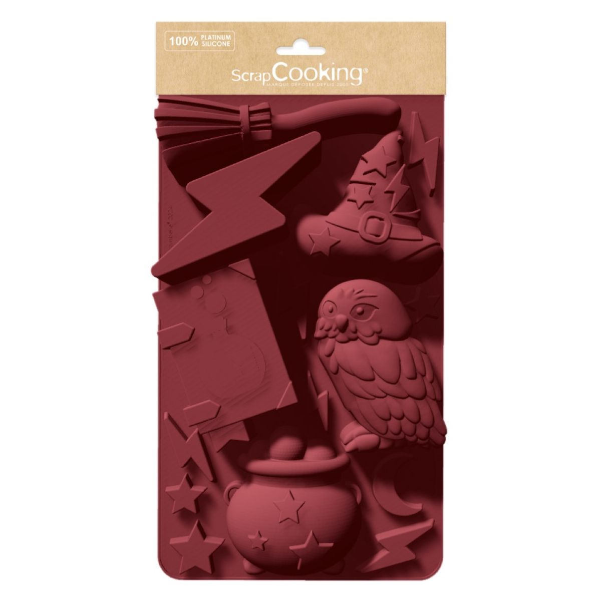 Scrapcooking Moule en Silicone pour Magicien - 6 cavités 