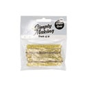 Simply Making Cakesicle Sticks pk/10 - Paillettes d'or Mini