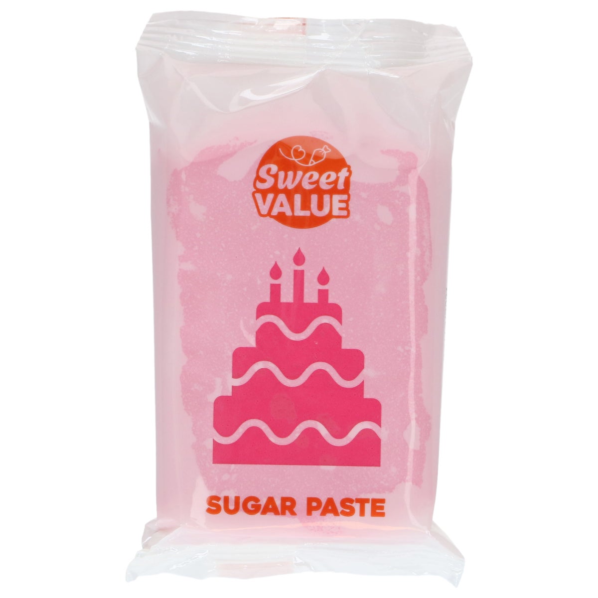 Sweet Value Pâte à Sucre Bright Pink 200 g  