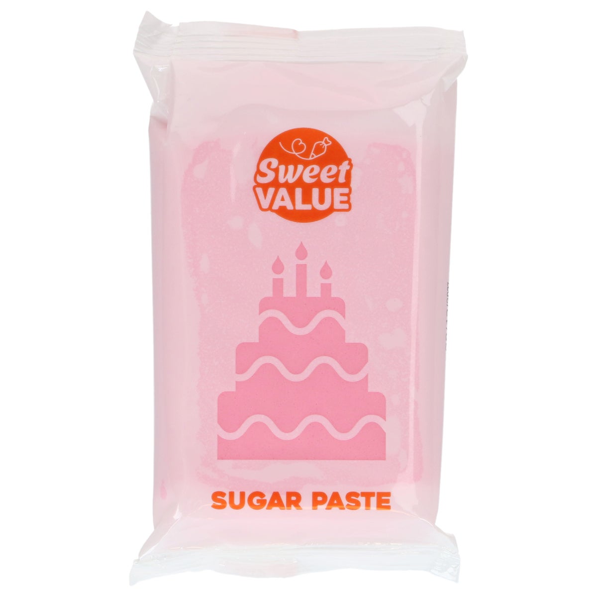 Sweet Value Pâte à Sucre Rose 200 g  