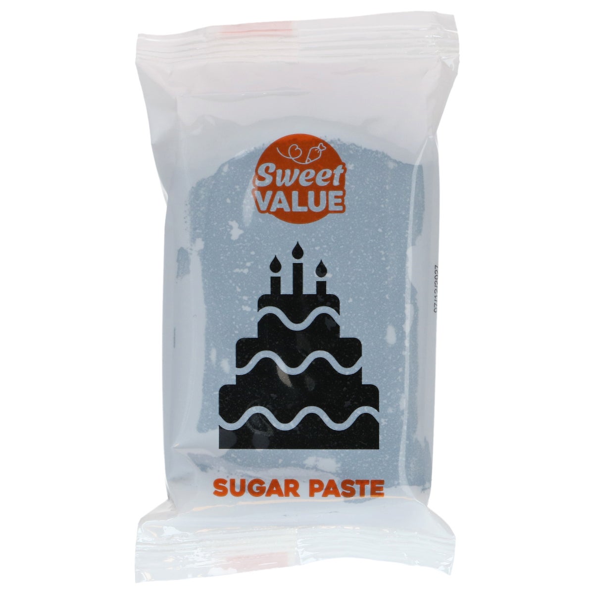 Sweet Value Pâte à Sucre Noir 200 g  