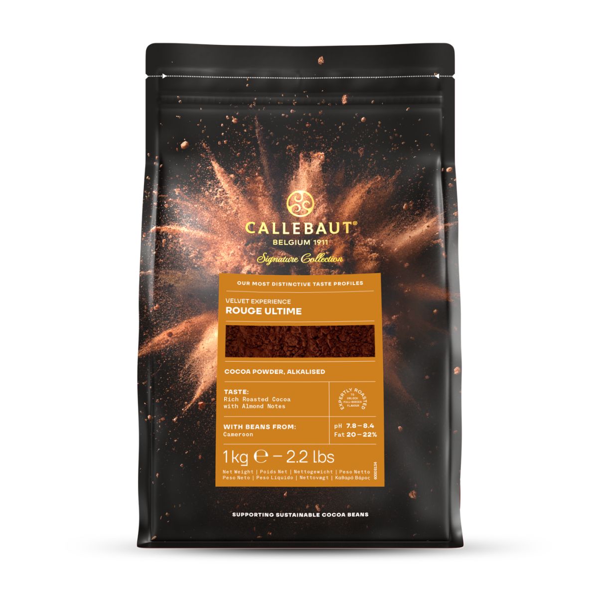 Callebaut Poudre de Cacao Rouge Ultime 1kg