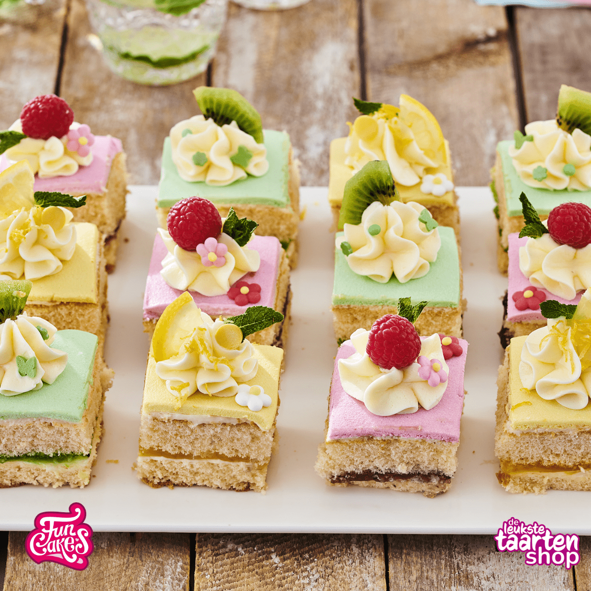 Zomerse Petit Fours 