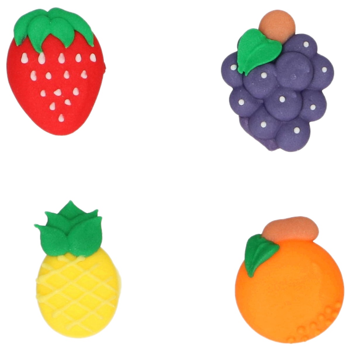 Wilton Décorations en Sucre Fruits d'Été set/8