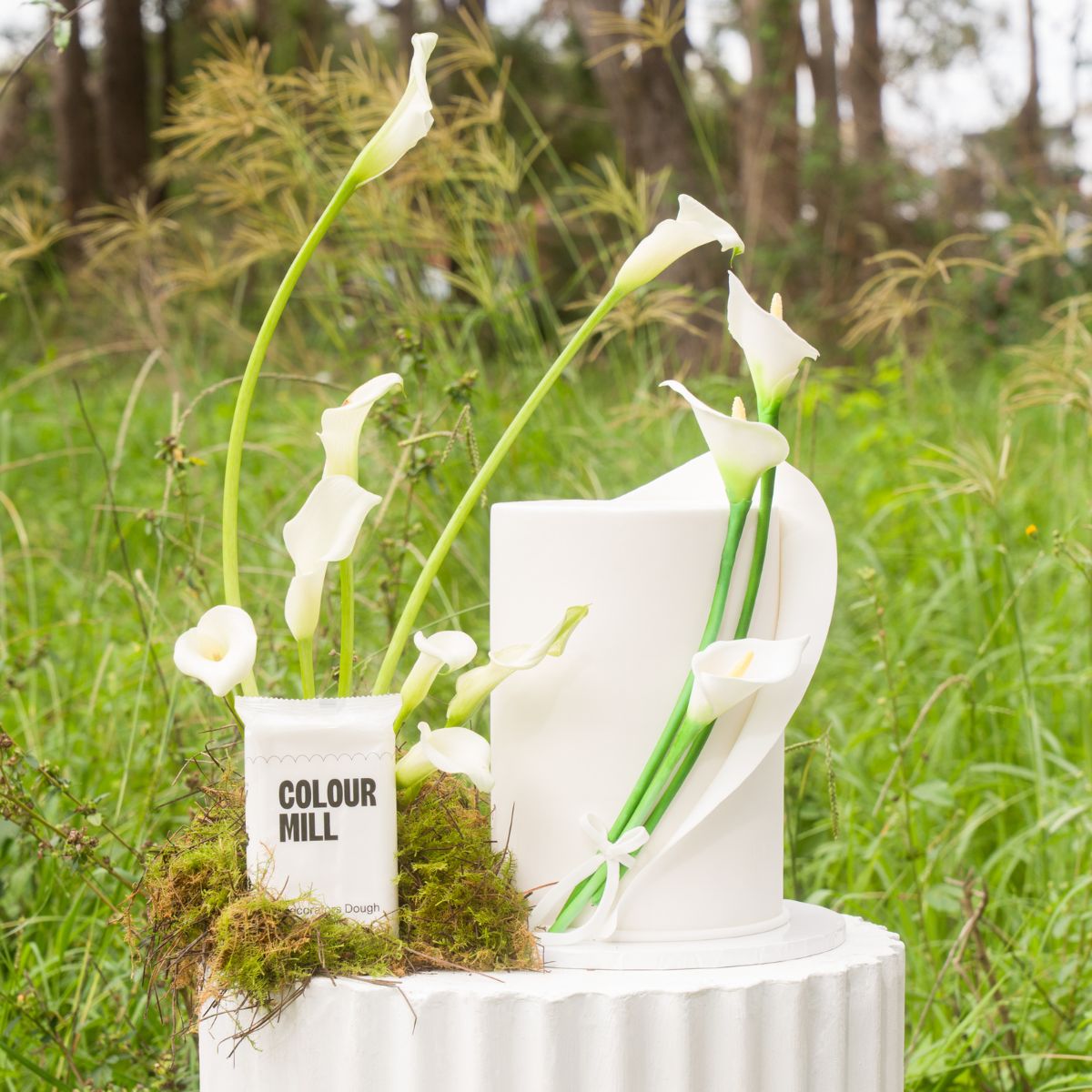 Colour Mill Pâte à Sucre Decorators Dough Blanc 1kg