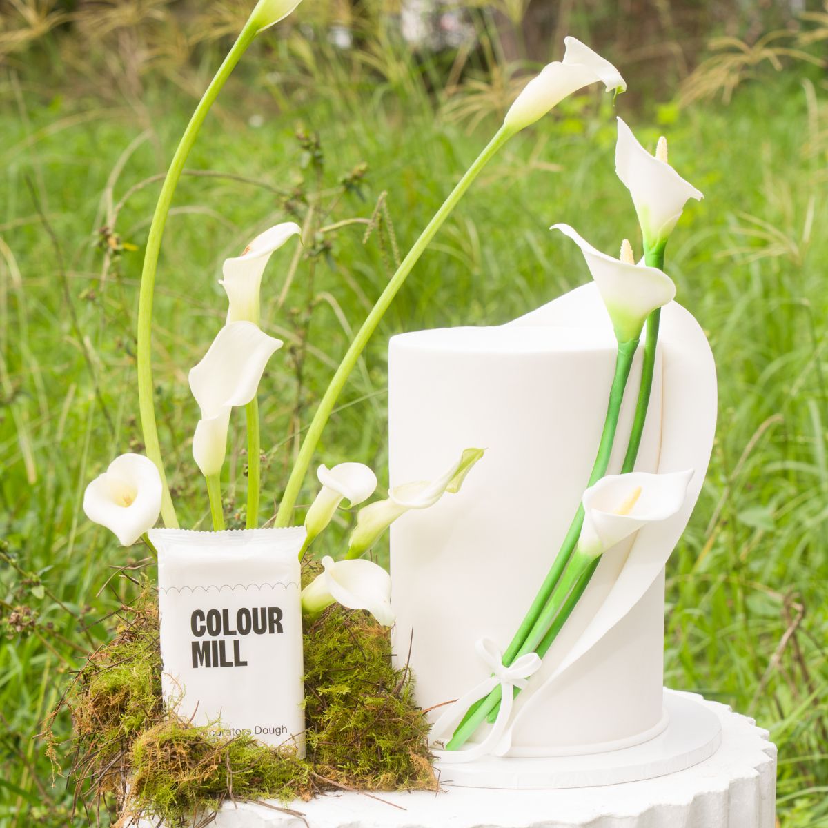 Colour Mill Pâte à Sucre Decorators Dough Blanc 250g