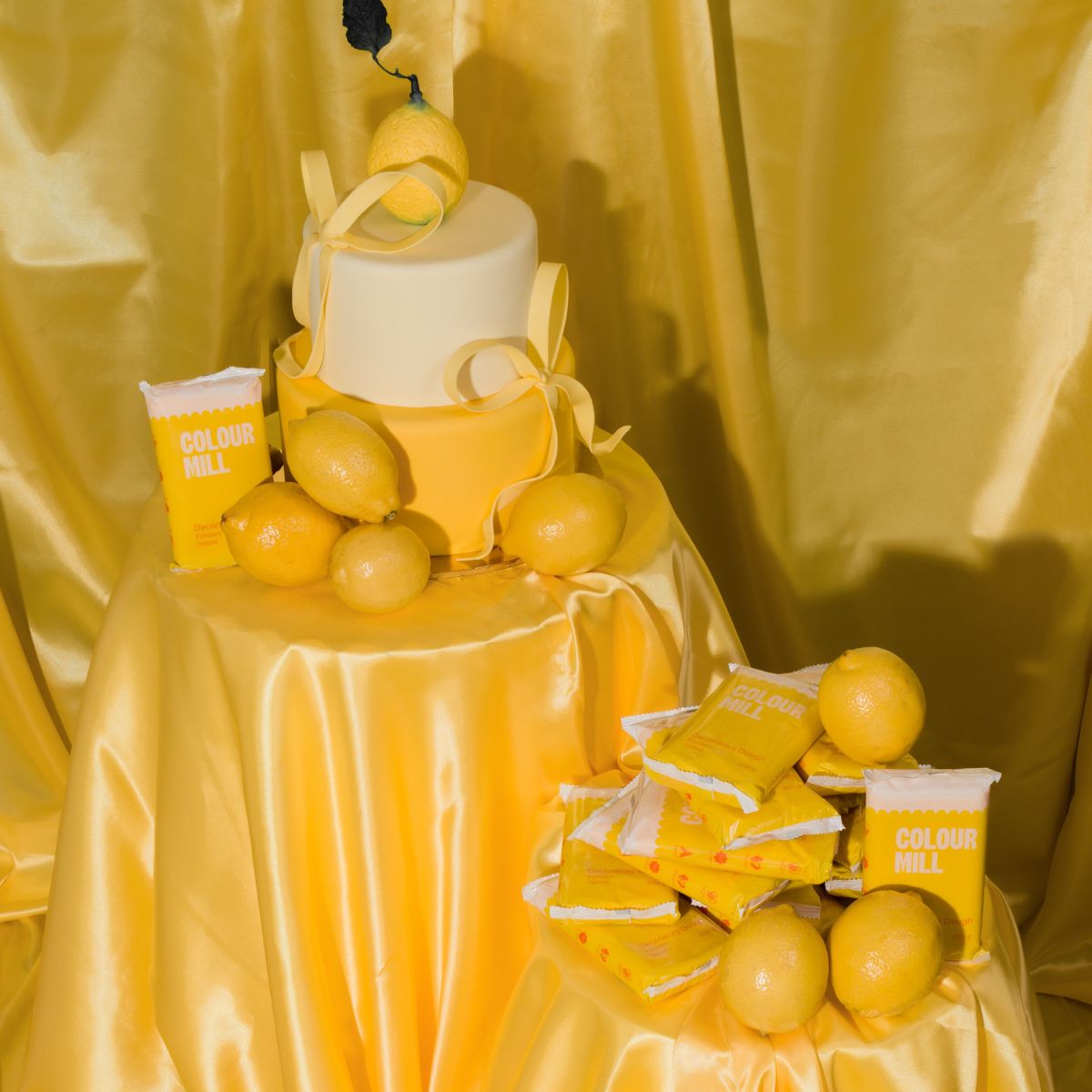 Colour Mill Pâte à Sucre Decorators Dough Jaune 250g