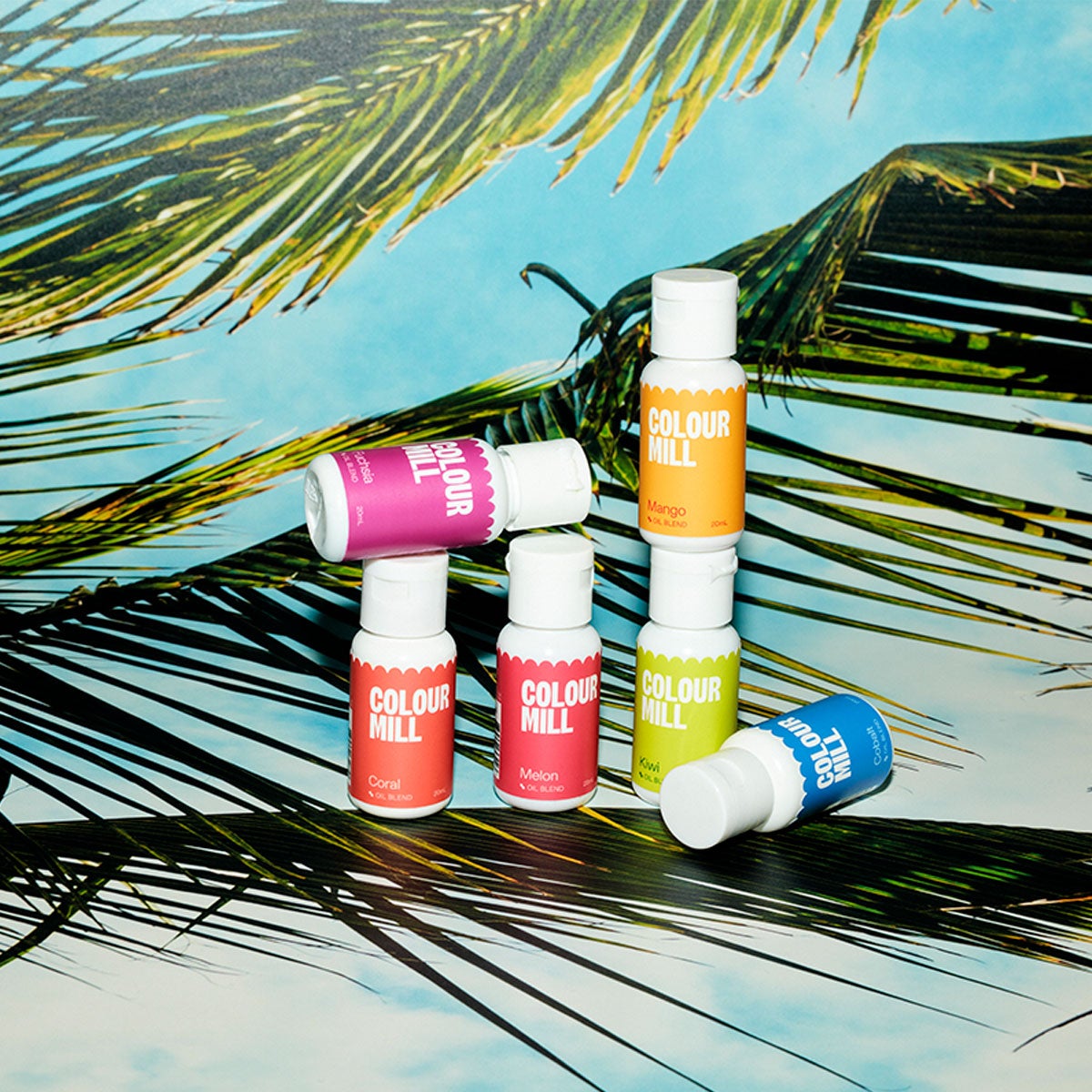 Colour Mill Mélange d'huiles Tropical Set/6
