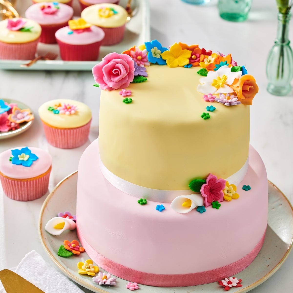 FunCakes Pâte à Sucre Mellow Yellow 1kg