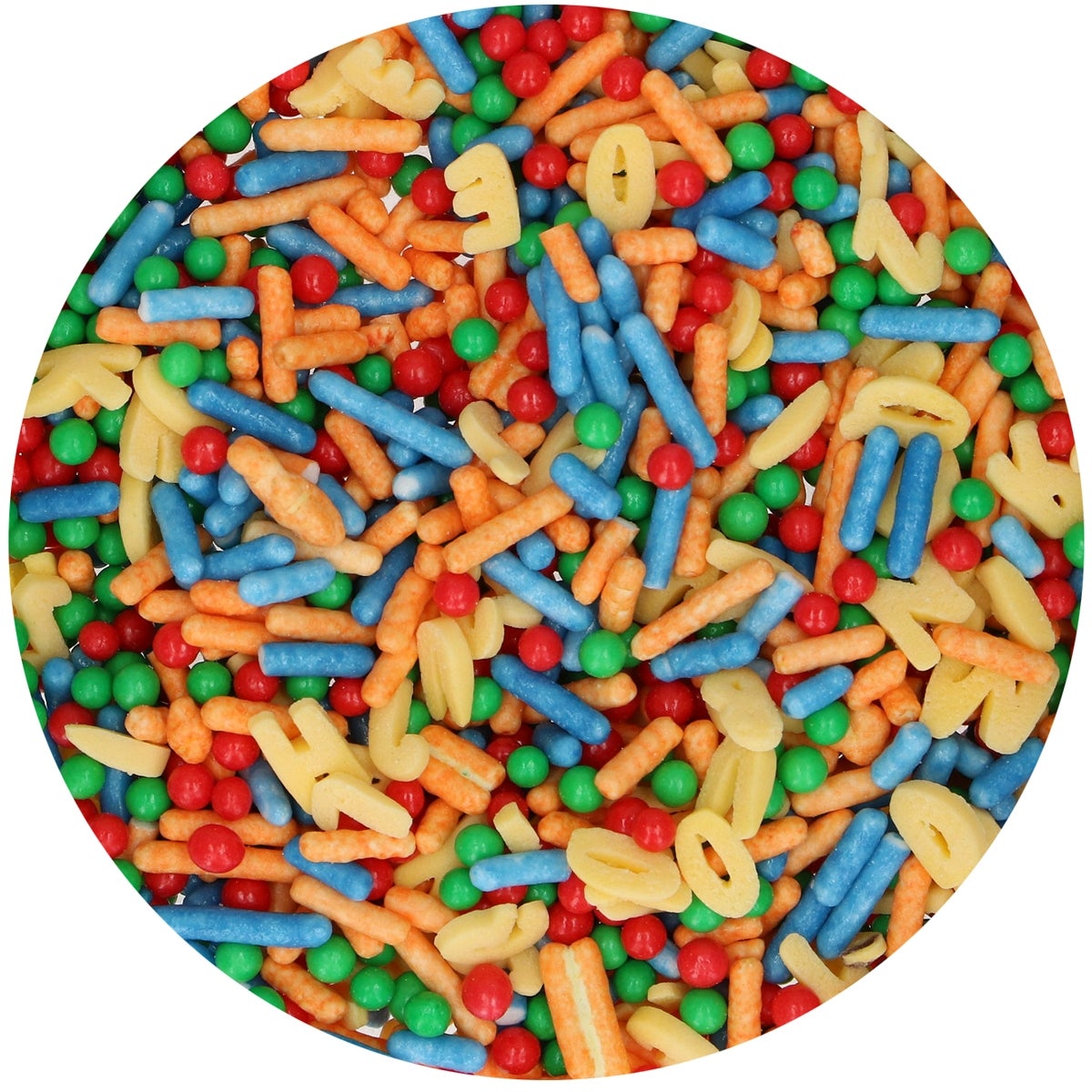 FunCakes Mélange de Sprinkles - Alphabet 65g