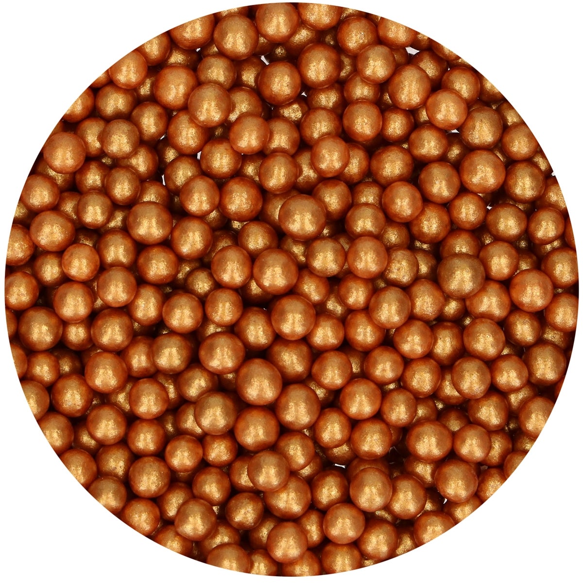 FunCakes Soft Pearls 5mm Or Bronze 600g 