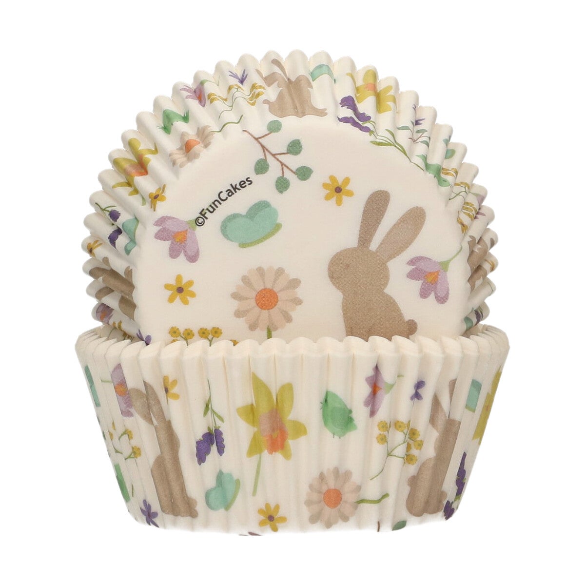 FunCakes Caissettes à Cupcakes Animaux de Printemps pk/48