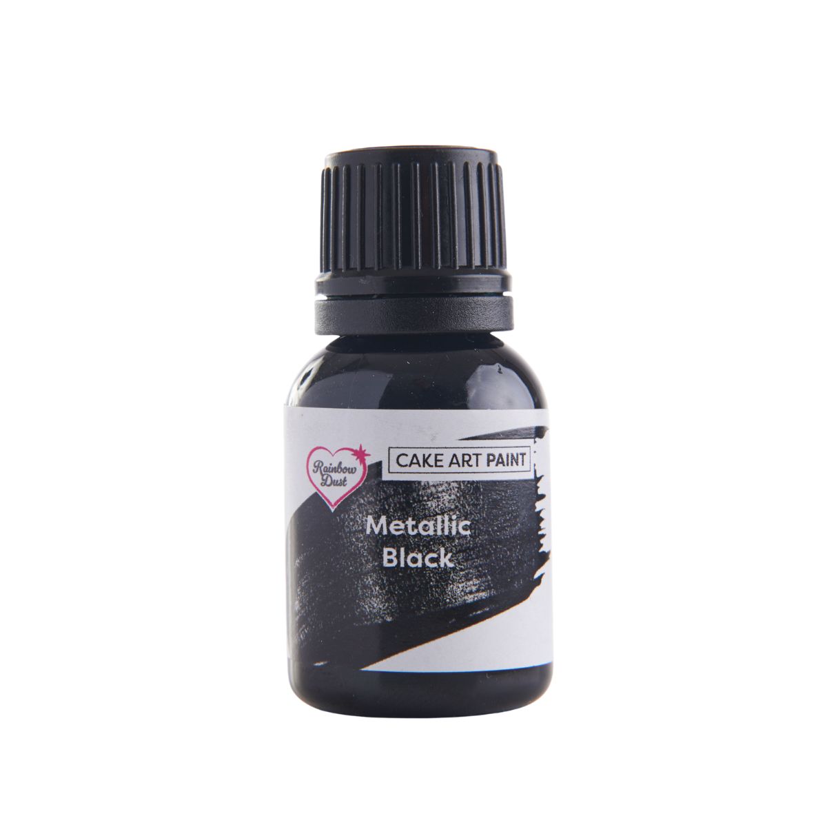 Rainbow Dust Cake Art Paint Metallic Paint Noir 25g