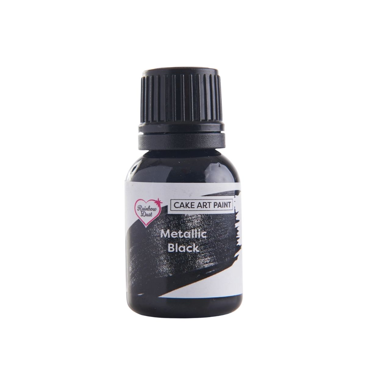 Rainbow Dust Cake Art Paint Metallic Paint Noir 25g