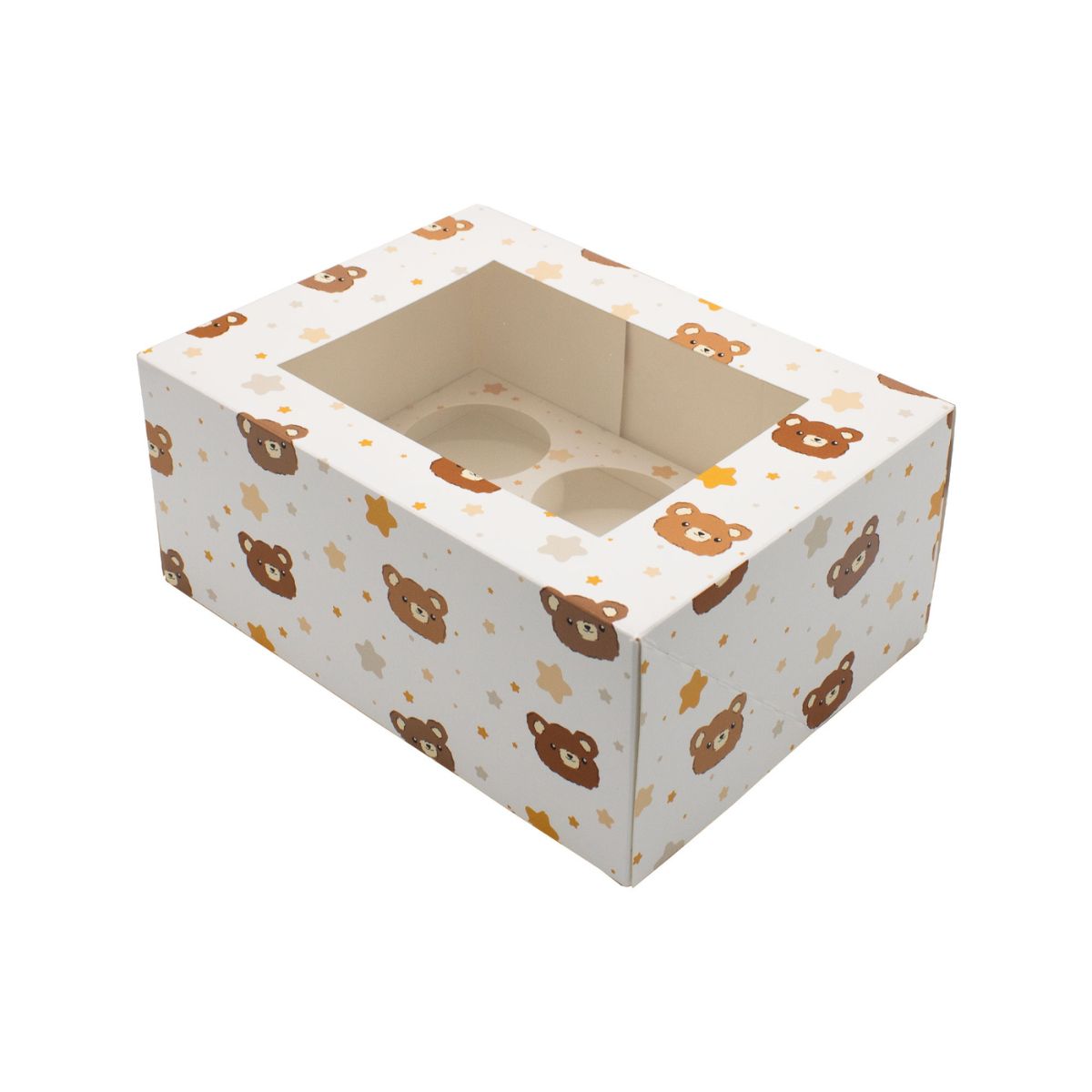 Simply Making Boîte à Cupcakes Baby Bears and Stars 6 pk/2